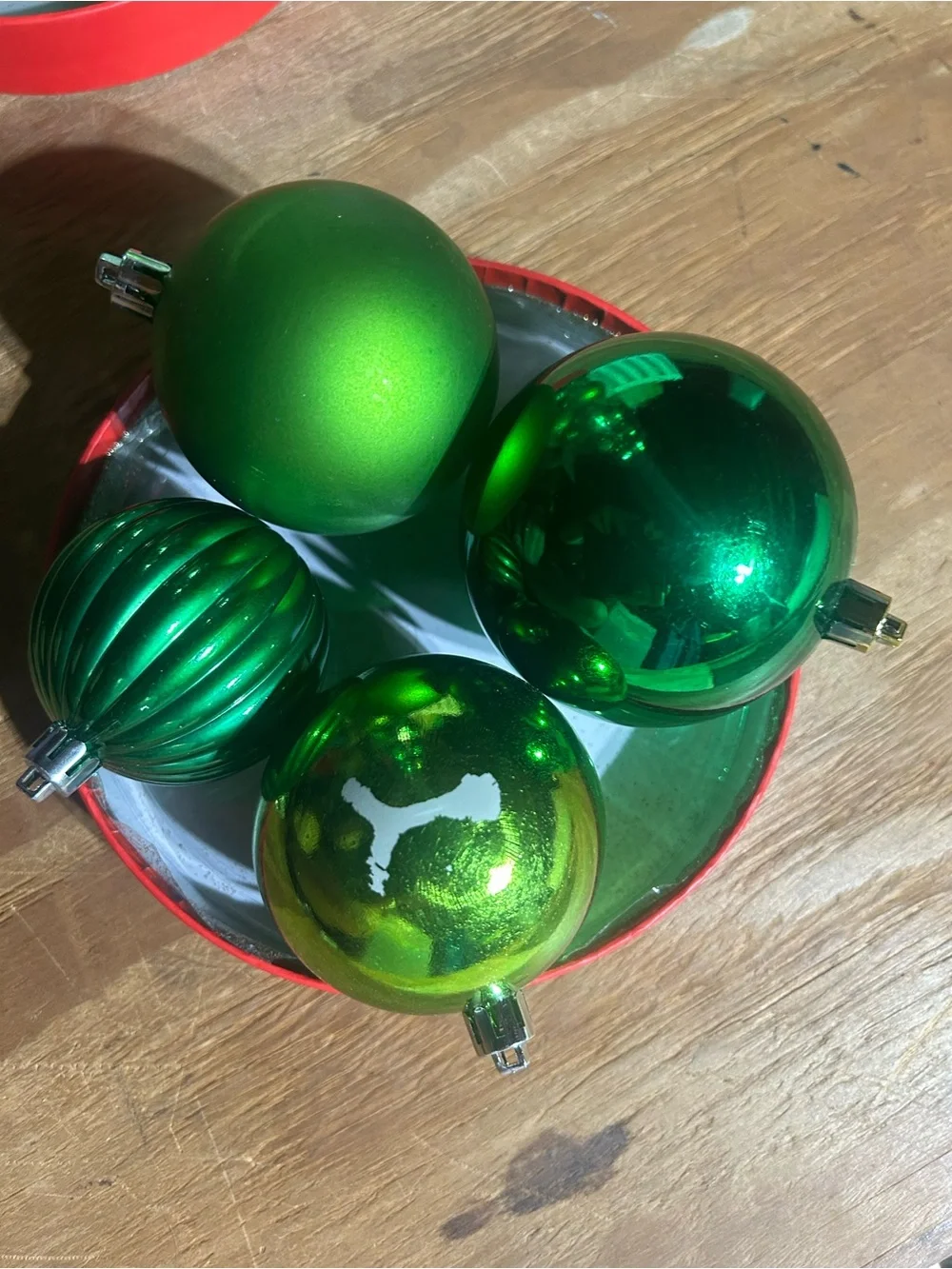 Green Christmas Ornament Ball Set - Holiday Home Accents 30 pcs